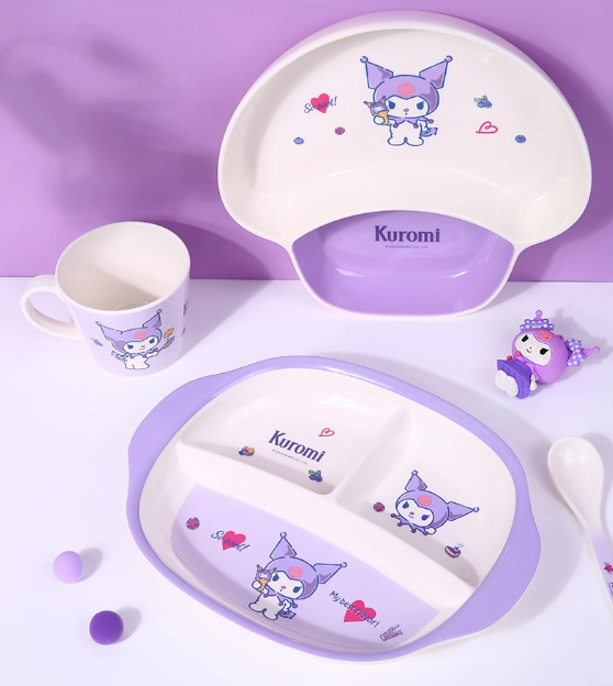 Kuromi Tableware Dinner Plate Set