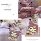 Sanrio Milk Velvet  Bedding Sheet Super Soft Thickened Winter Warm Sheet