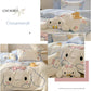 Sanrio Milk Velvet  Bedding Sheet Super Soft Thickened Winter Warm Sheet