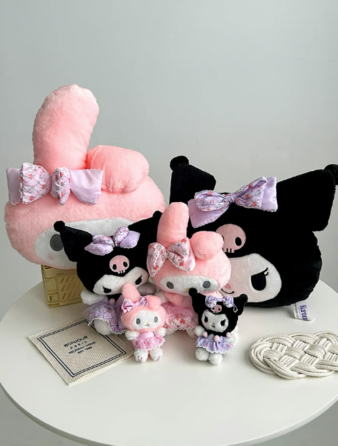 My melody and kuromi Flower Elf Series Plush Doll