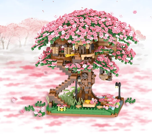 Sakura tree building blocks