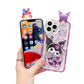 Kuromi and My melody phone case