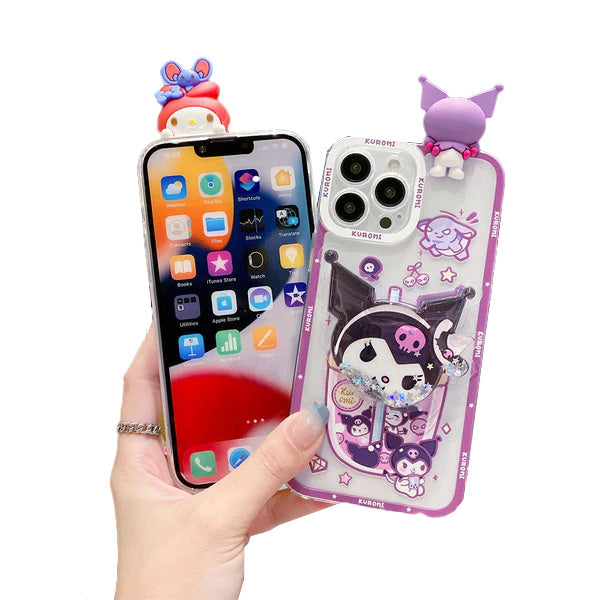 Kuromi and My melody phone case