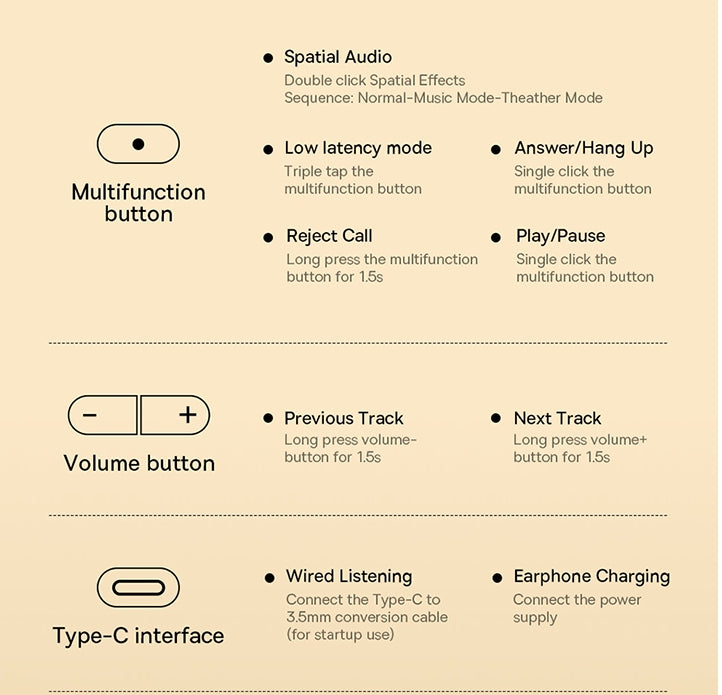 Kuromi Bluetooth Headphones