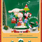 Hello Kitty and Cinamoroll Christmas music box building blocks