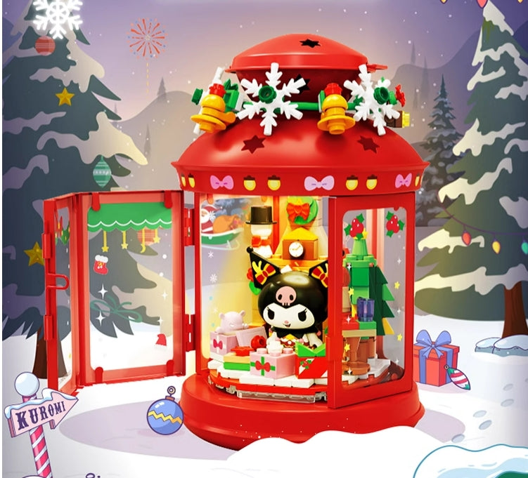 Kuromi Christmas Building blocks night light