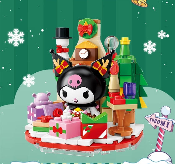 Kuromi Christmas Building blocks night light