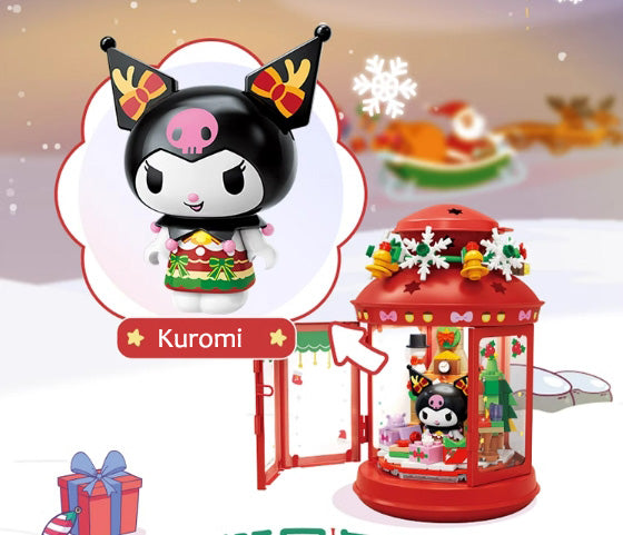 Kuromi Christmas Building blocks night light