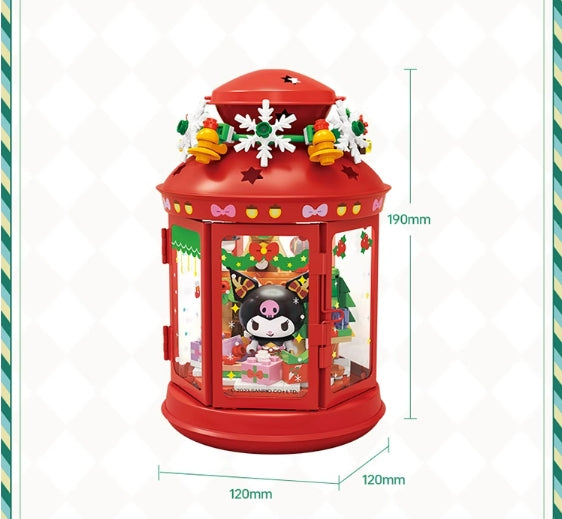 Kuromi Christmas Building blocks night light