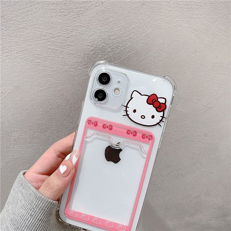 Hello Kitty Phone case with card holder