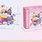 Kuromi and my melody Dessert shop building blocks