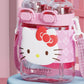 Sanrio double drinking cup with shoulder strap 570ml