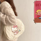Sanrio Embroidered tote crossbody bag