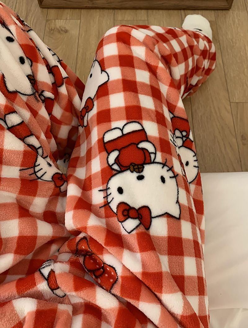 Hello Kitty fuzzy pajama pants
