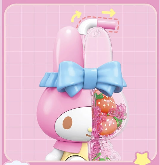 Sanrio Bubble Soda Big Doll Series Building Blocks