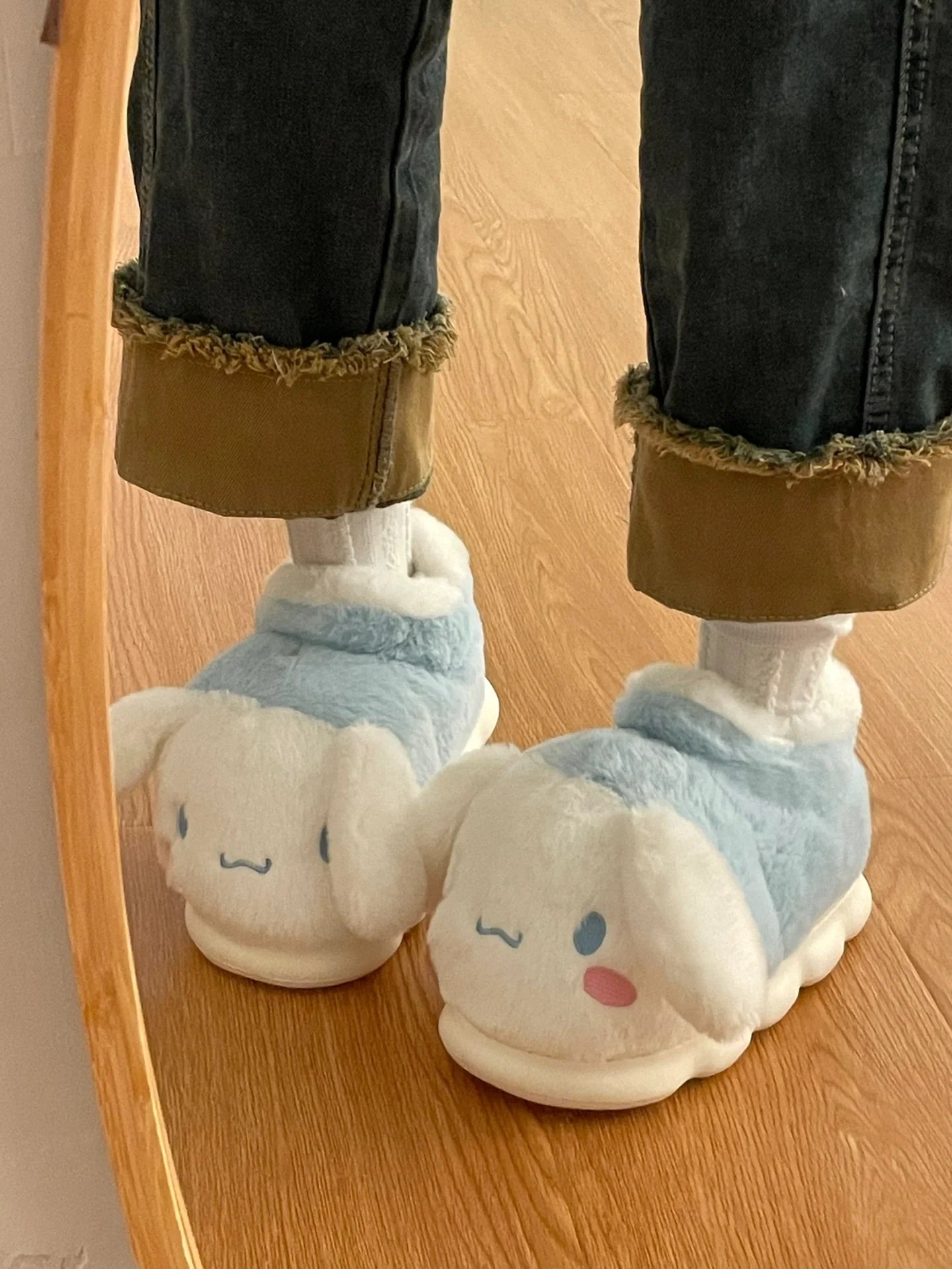 Sanrio slippers warm thick sole slippers