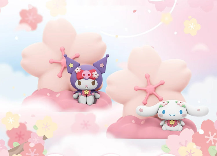 Kuromi / Cinnamoroll Sakura night light