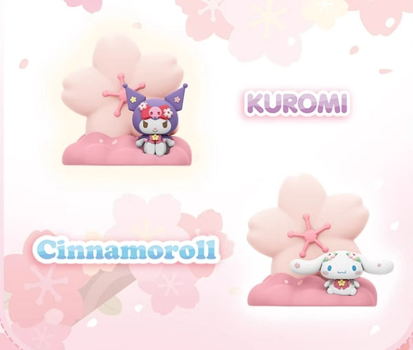Kuromi / Cinnamoroll Sakura night light