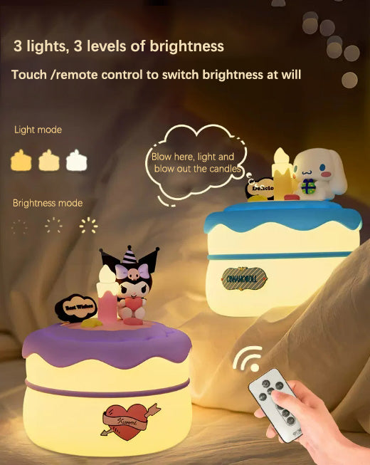 Sanrio Cake Silicone night light
