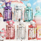 Sanrio Water Bottle with Shoulder Strap （650ml）