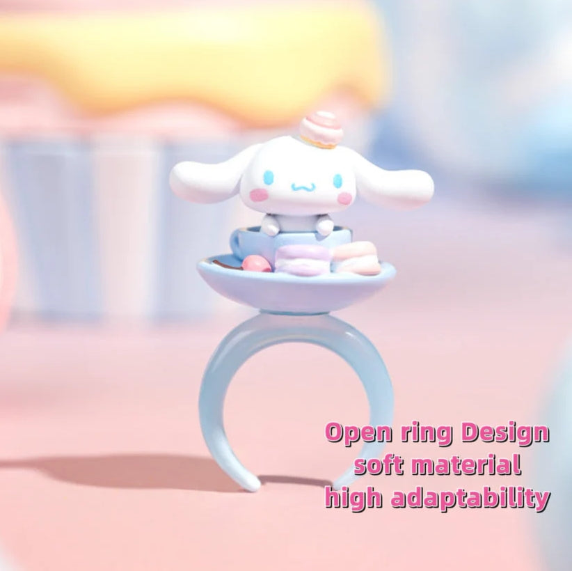 Sanrio cinnamoroll ring cupcake jewelry box