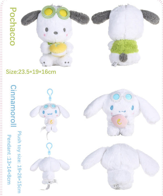 Sanrio holiday plush doll pendant