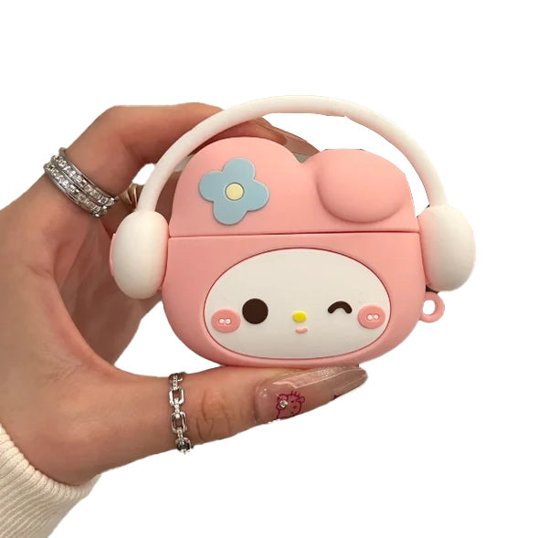 Kuromi My Melody Silicone AirPods Earphone Case