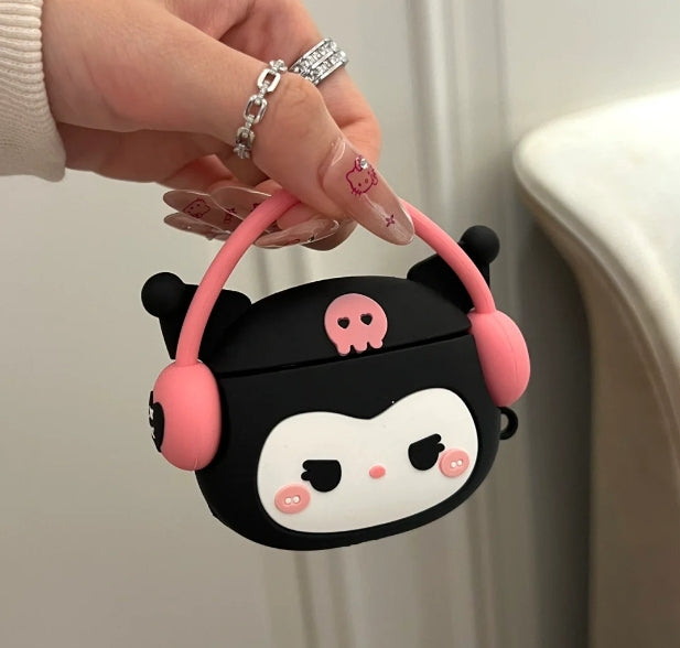 Kuromi My Melody Silicone AirPods Earphone Case