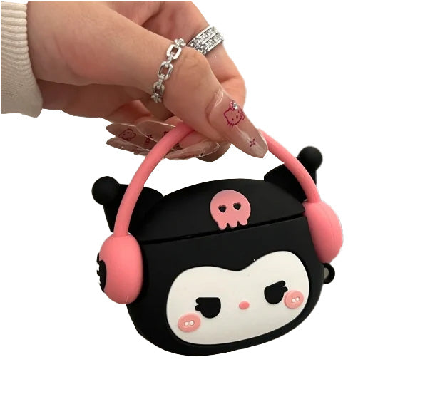 Kuromi My Melody Silicone AirPods Earphone Case