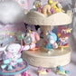 Automatic Rotating Double Tier Dessert Carousel, figure rotation display