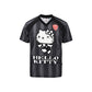 Hellokitty Striped Soccer Jersey Short Sleeve Summer Shirts