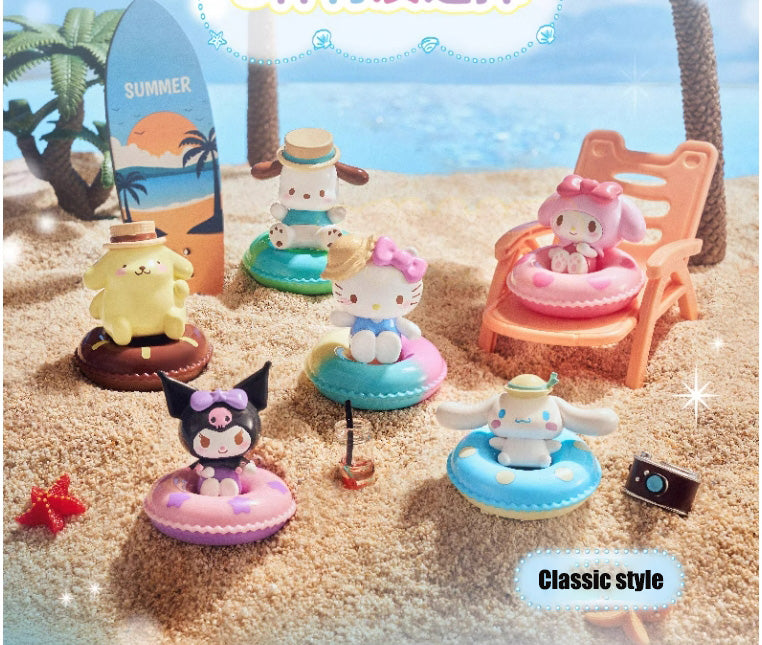 Sanrio MINI Swimming Ring Series Blind Bag