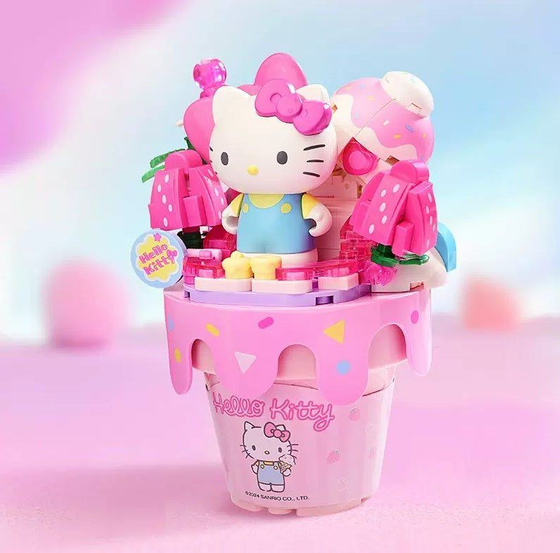 Sanrio Ice cream cone building blocks