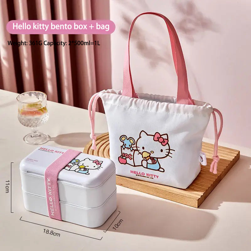 Sanrio Double Layer Bento Box