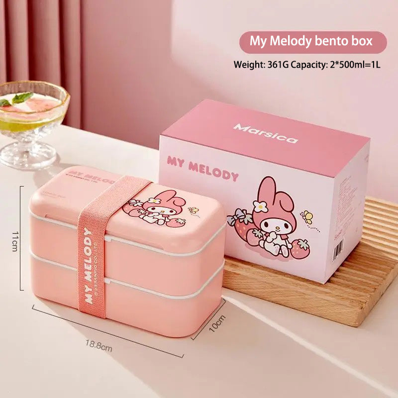 Sanrio Double Layer Bento Box