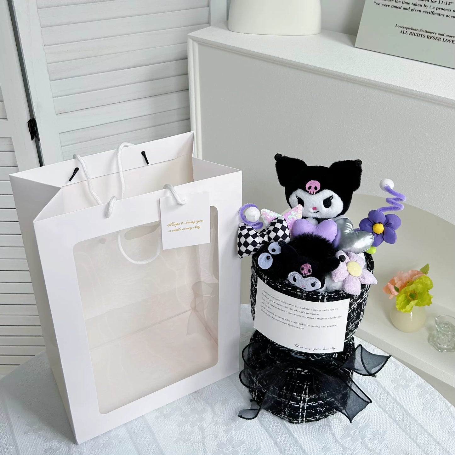 Sanrio handmade Plush Figure Bouquet