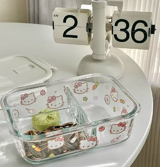 Sanrio Glass Bento Lunch Box