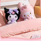 My melody and Kuromi Holding doll plush toy