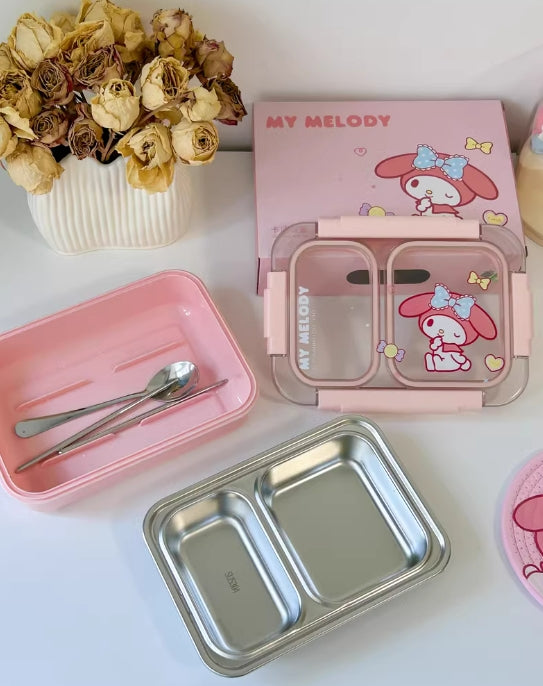 Sanrio 2 Compartments bento box