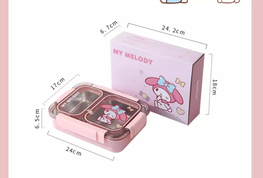 Sanrio 2 Compartments bento box