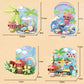 Hello Kitty  Hawaii Seaside Holiday Series Building Blocks