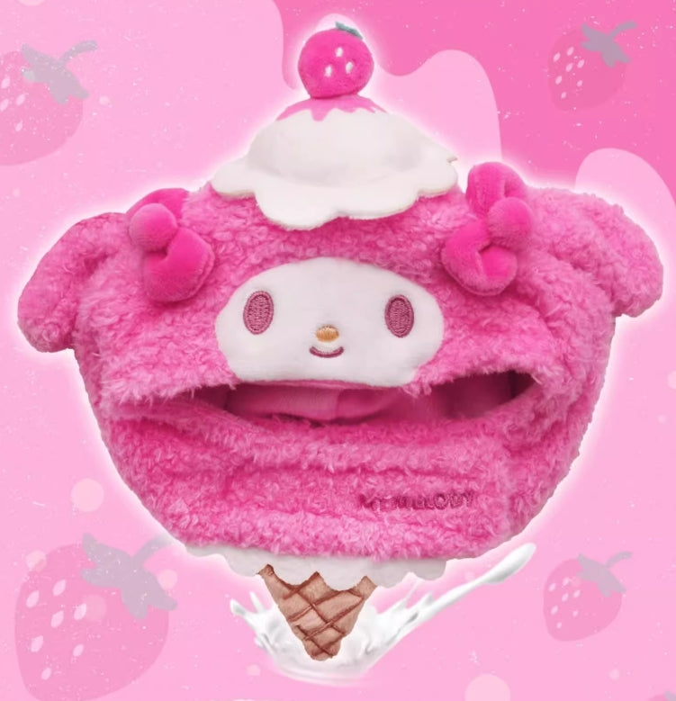 Sanrio cat hat, Fluffy Headwear For Pets