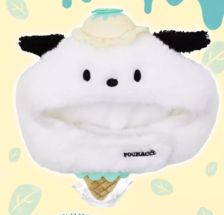 Sanrio cat hat, Fluffy Headwear For Pets