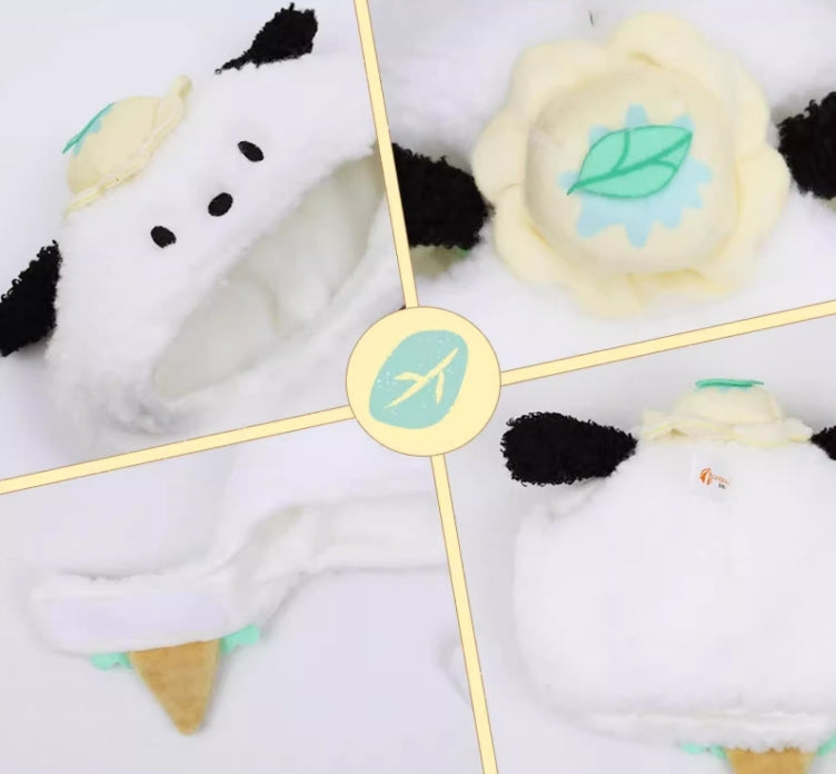 Sanrio cat hat, Fluffy Headwear For Pets