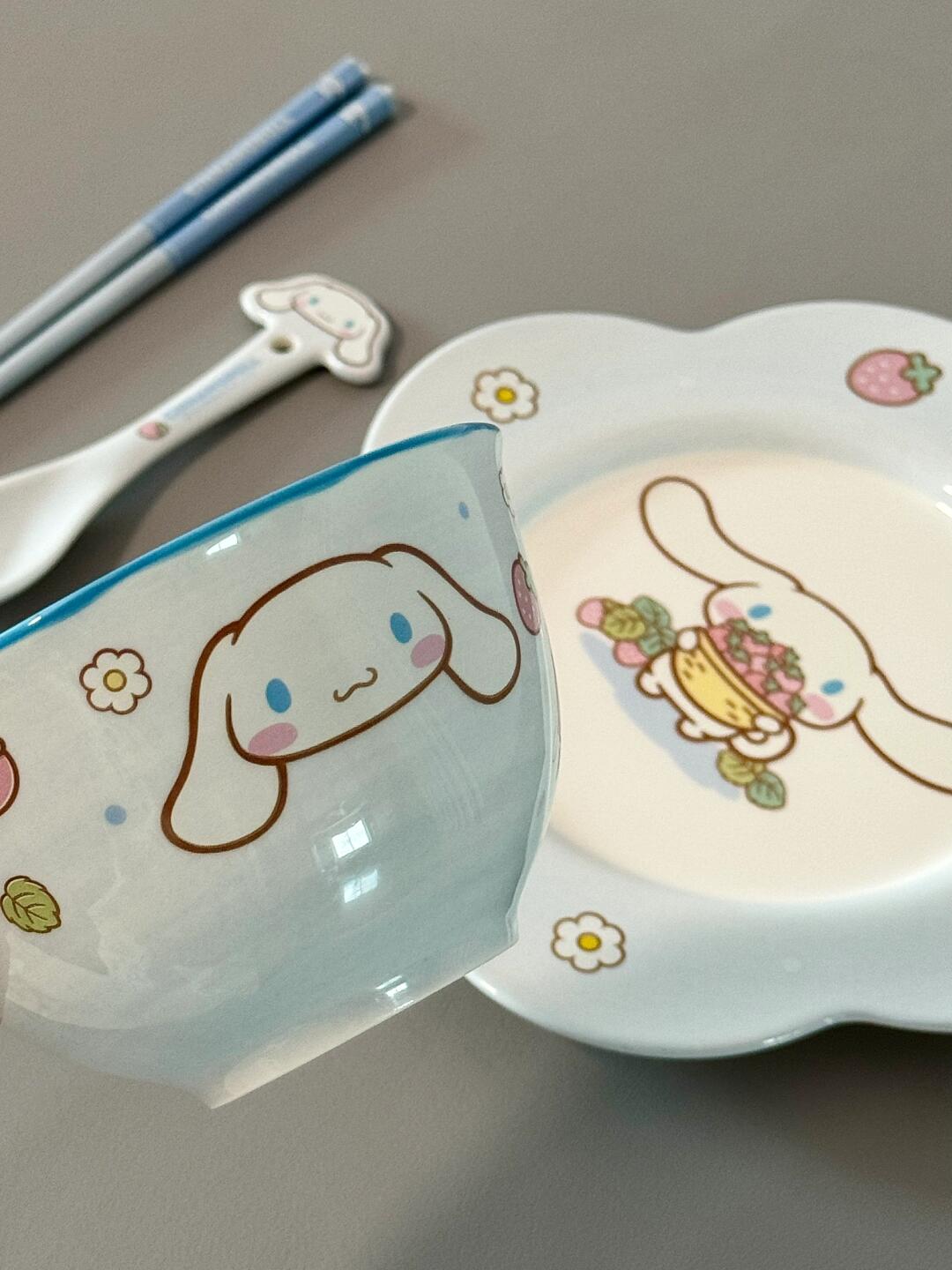 Sanrio Strawberry design tableware set