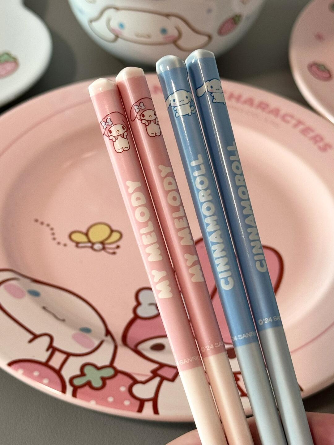 Sanrio Strawberry design tableware set