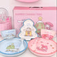 Cinnamoroll and My melody Christmas tableware set