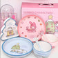 Cinnamoroll and My melody Christmas tableware set