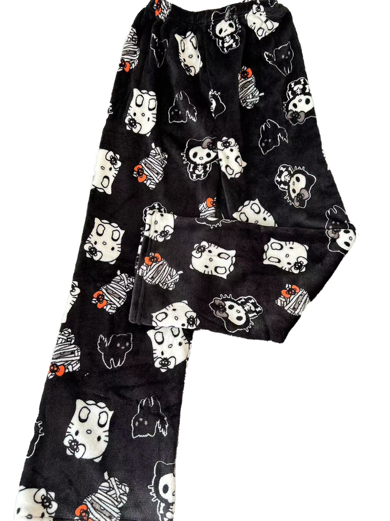 Hellokitty Halloween Fuzzy Pants