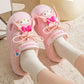 Sanrio Clogs Platform plush Shoes Slippers Winter Warm Plush